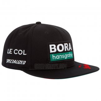 Bora-hansgrohe Cap Black Green 2023 Cycling