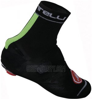 Castelli Shoes Cover Black and Green 2014 Cycling