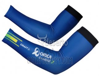 GreenEDGE Arm Warmer Blue 2014 Cycling