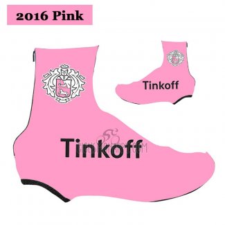 Saxo Bank Tinkoff Shoes Cover Pink 2016 Cycling