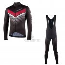 Nalini Cycling Jersey Bib Tight 2021 Men Long Sleeve Black