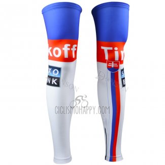 Saxo Bank Tinkoff Leg Warmer Blue and Gray 2015 Cycling