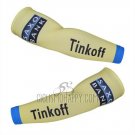 Saxobank Arm Warmer Yellow 2015 Cycling