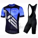 Nalini Volata 2.0 Cycling Jersey Bib Short 2019 Men Short Sleeve Black Blue