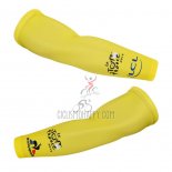 Tour de France Arm Warmer White Yellow 2015 Cycling