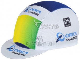 GreenEDGE Cap White 2013 Cycling