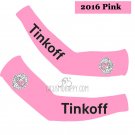 Saxo Bank Tinkoff Arm Warmer Pink 2016 Cycling