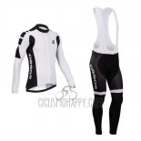 Assos Cycling Jersey Bib Tight 2014 Men Long Sleeve White