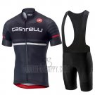 Castelli Free AR 4.1 Cycling Jersey Bib Short 2019 Men Short Sleeve Black