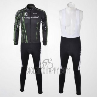 Cannondale Cycling Jersey Bib Tight 2010 Men Long Sleeve Black