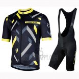 Nalini Descesa 2.0 Cycling Jersey Bib Short 2019 Men Short Sleeve Black Yellow