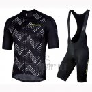 Nalini Podio 2.0 Cycling Jersey Bib Short 2019 Men Short Sleeve Black