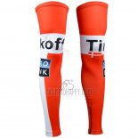 Saxo Bank Tinkoff Leg Warmer Orange 2015 Cycling