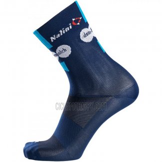 Team DSM Firmenich Shoes Cover Blue 2023 Cycling