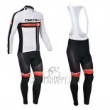 Castelli Cycling Jersey Bib Tight 2013 Men Long Sleeve White