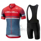 Castelli Free AR 4.1 Cycling Jersey Bib Short 2019 Men Short Sleeve White Black