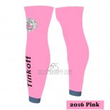 Saxo Bank Tinkoff Leg Warmer Pink 2016 Cycling