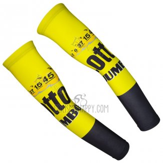 Lotto Arm Warmer Yellow 2015 Cycling