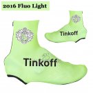 Saxo Bank Tinkoff Shoes Cover Green 2016 Cycling